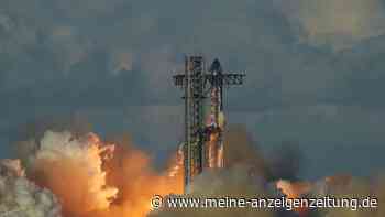 Ein Crash beim Weltraumstart bahnt sich an
