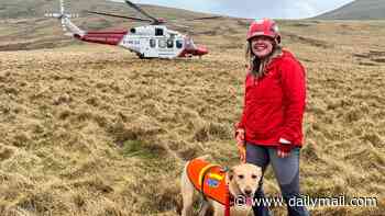 Heroic dog stopped man taking his life on remote hillside - five years after handler lost her own father in mountain suicide