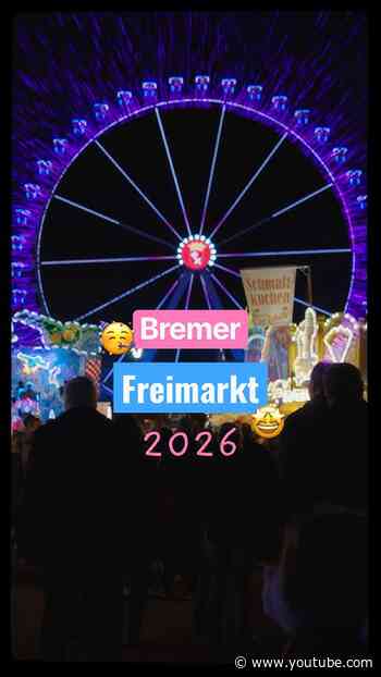 Der Oktober in Bremen ist anders schön 🤩🎡