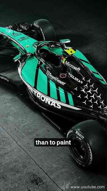 Why we’re green this weekend 👀💚  #f1 #mercedesf1