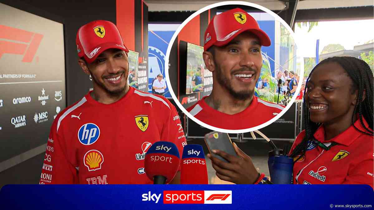 'It's like I won!' - Hamilton's wholesome reaction to qualifying on front row