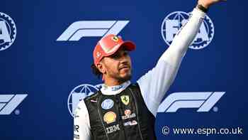 Hamilton on P2 in qualifying: 'The car felt great'