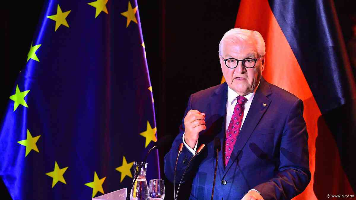 Präsident warnt am Einheitstag: Steinmeier konstatiert eine "Lust an der Zerstörung"