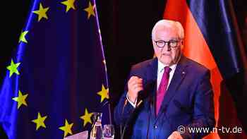 Präsident warnt am Einheitstag: Steinmeier konstatiert eine "Lust an der Zerstörung"