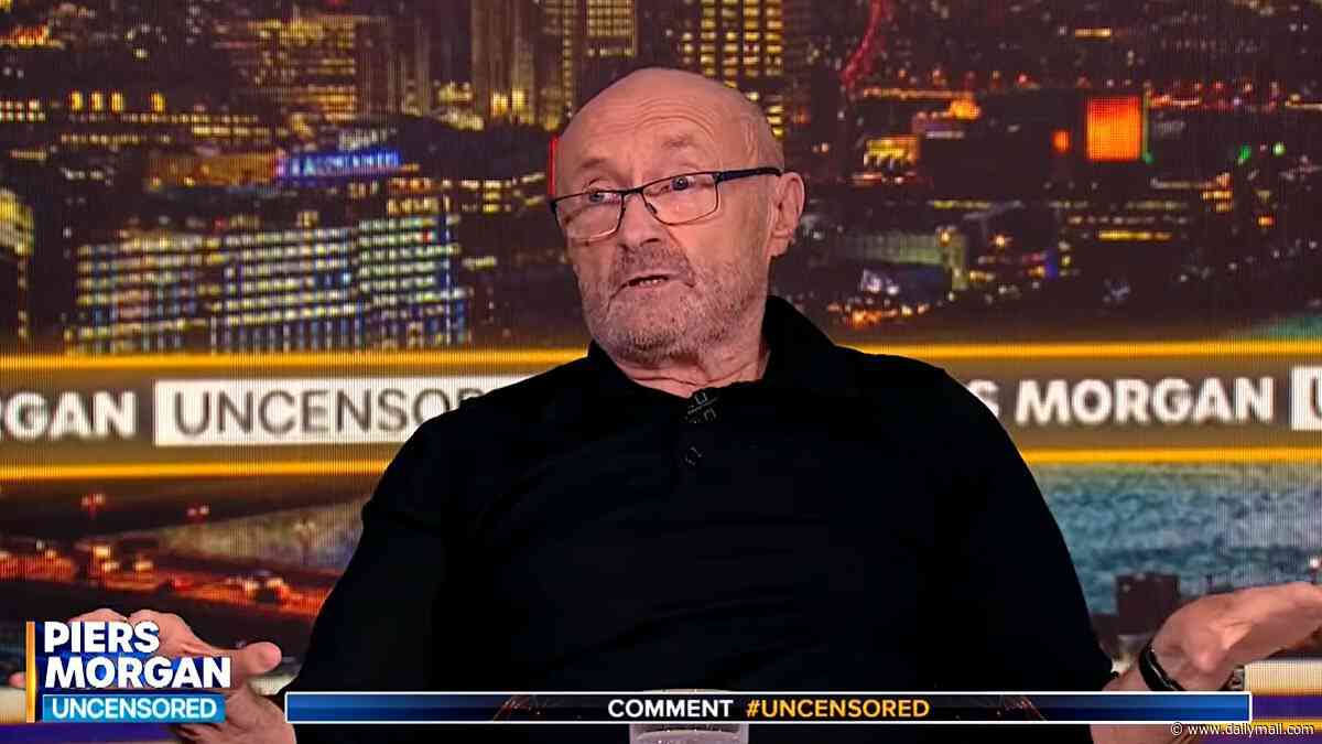 Phil Collins reveals he's finally mended his 24-year feud with Paul McCartney after he apologised for blasting the star for 'patronising' exchange