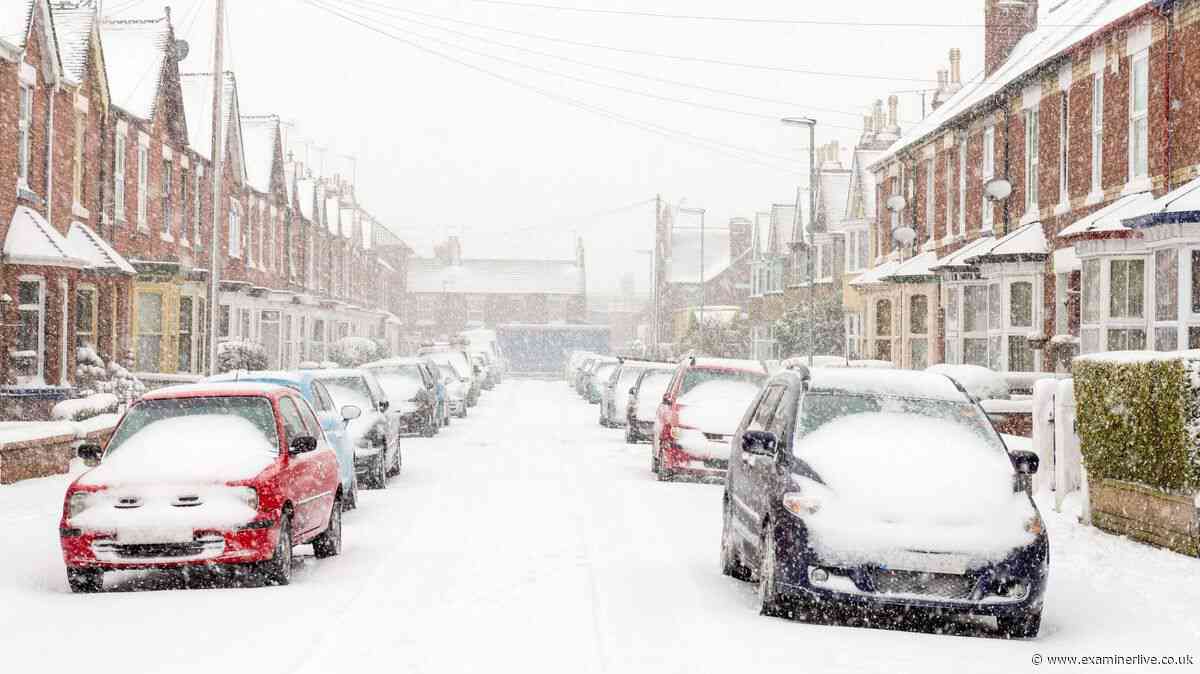 UK homes urged to keep 3 days of food and do 10 things amid polar vortex risk