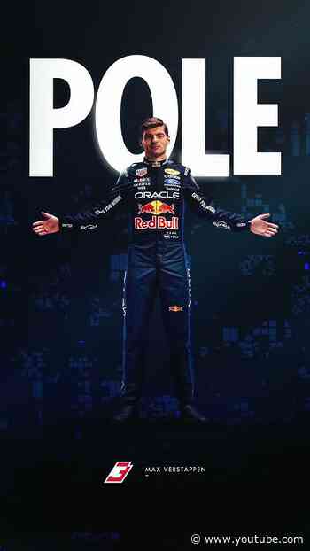 MAX IS ON POLE!!!!! #F1 #RedBullRacing #BahrainGP