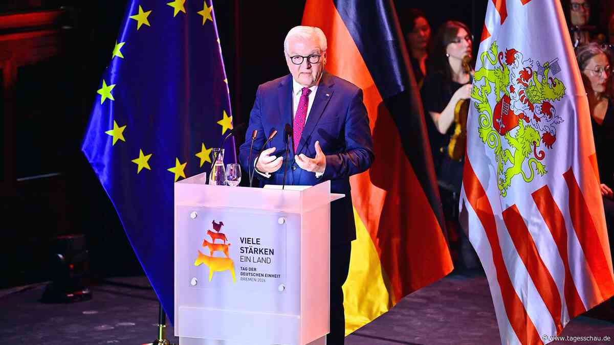 Steinmeier: "Es geht um die Selbstbehauptung der Demokratie"