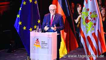 Steinmeier: "Es geht um die Selbstbehauptung der Demokratie"