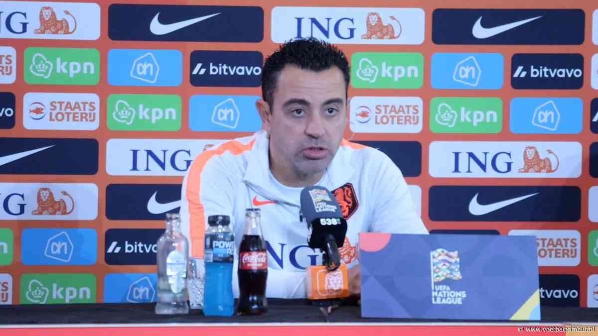 Xavi geeft duidelijk signaal over eerste keeper Oranje: 'Dat gaan we morgen zien'