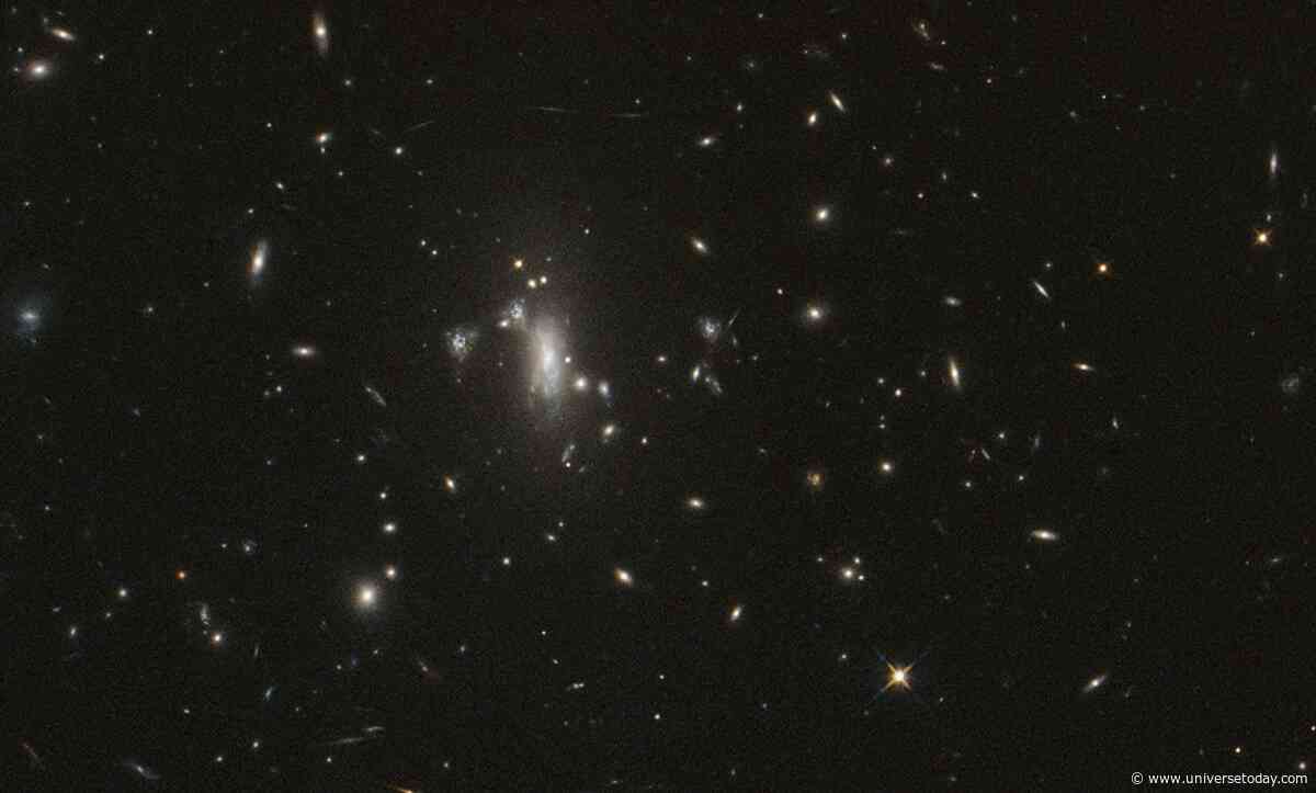NASA's Hubble Marks its 200,000th Orbit by Watching Lensed Supernova