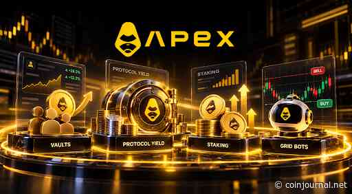 Earning without trading: Inside ApeX Omni’s vaults, protocol yield, and staking stack