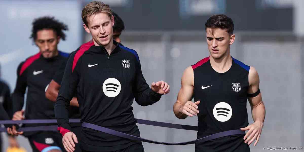 Frenkie de Jong deelt positieve update op Instagram: middenvelder weer op het veld
