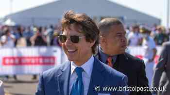 Tom Cruise surprises Bristol Uni worker after extreme challenges