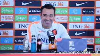 Xavi lijkt zich te verspreken over één Oranje-international: 'Hij speelt morgen'