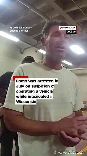Tony Romo out at CBS Sports following drunk driving arrest