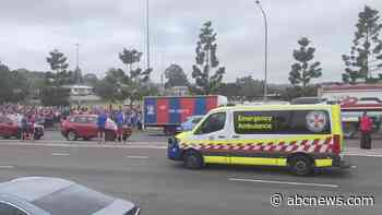 10 injured after car crashes into crowd of rugby fans in Australia; driver arrested