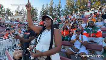 WATCH:  Mom with flying fear drives to all son's college football games