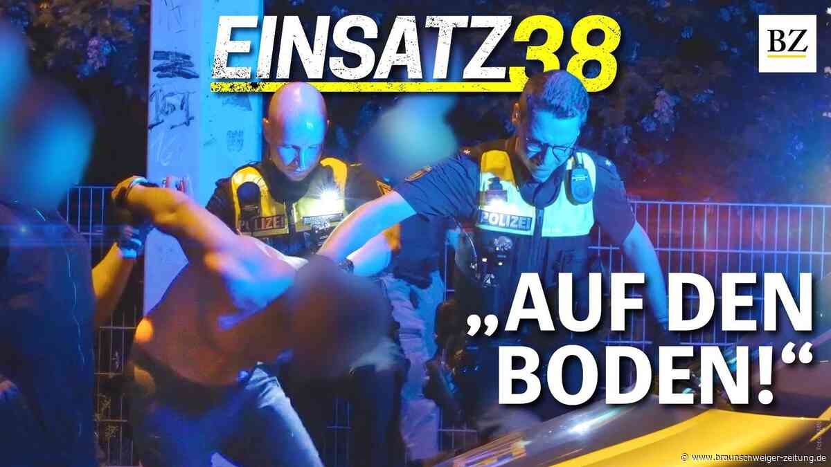 Randale am Stadion und viel Promille: Im Nachtdienst mit der Polizei Braunschweig