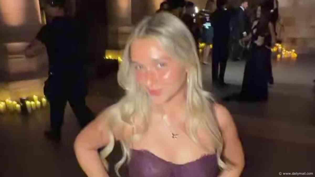 Cruz Beckham forces his family to strike a pose in hilarious behind-the-scenes video at mum Victoria's Paris Fashion Week show after estranged brother Brooklyn snubbed the event