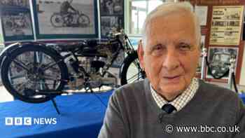 'Iconic' motorbike returns home after 100 years