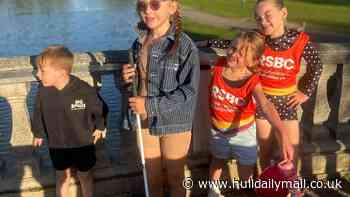 Aalijah, 8, raises thousands for Royal Society of Blind Children in support of her sister