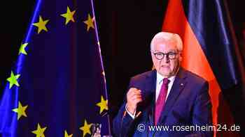 Steinmeier warnt: Es geht um Selbstbehauptung der Demokratie
