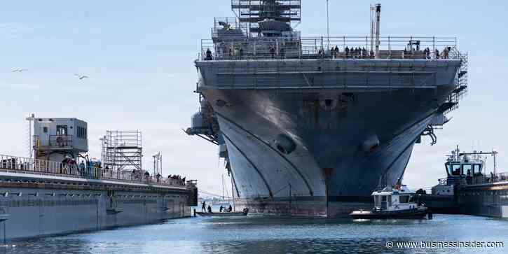 The US Navy needs more ships. The workers building them are winning bigger paychecks.