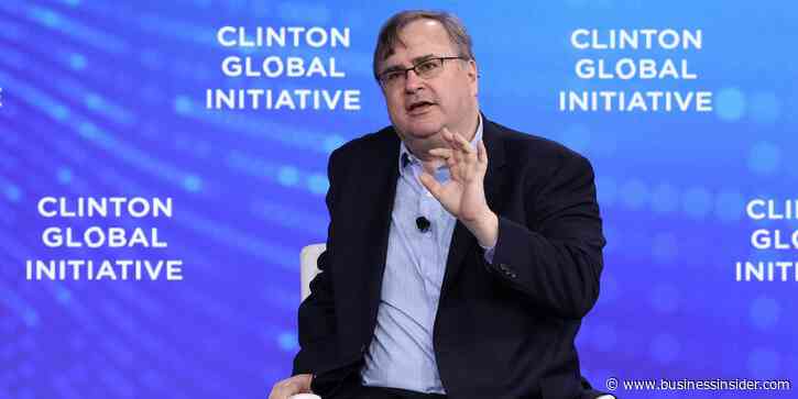 LinkedIn cofounder says AI infrastructure is the 'only reason we're not in a recession'