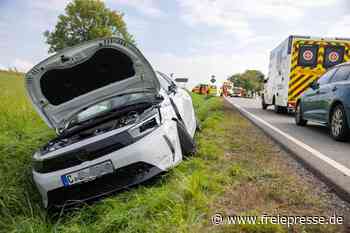 Schwerer Unfall am Sonnabendmittag bei Oederan