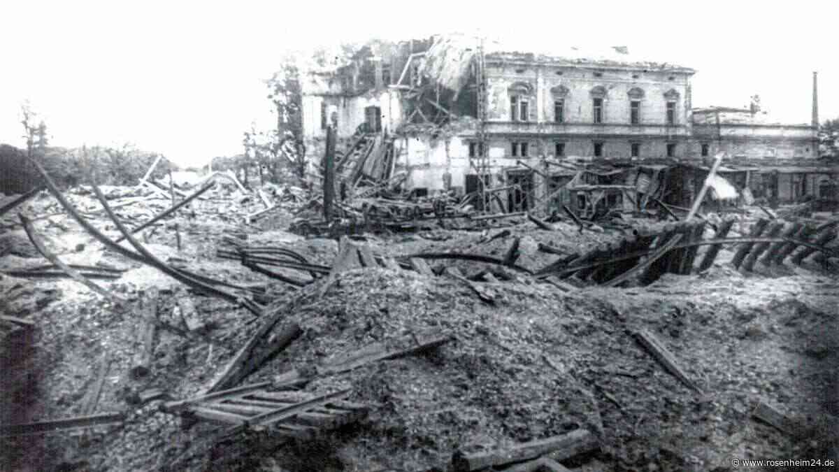 Bombardieren nach Reiseführer: Deswegen fielen auf Rosenheim im Krieg so viele Bomben