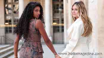 Heidi Klum's daughter, Lou, is a model in the making as she steps out with mom for high fashion event