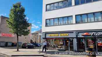 Manhunt launched after stabbing in Neath town centre