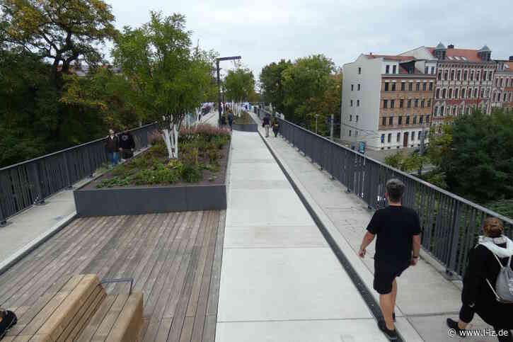 Endlich schlendern auf dem Parkbogen Ost: Der Sellerhäuser Viadukt wurde am Freitag eröffnet