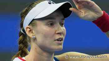 Rybakina suffers shock loss in first match as world No 1