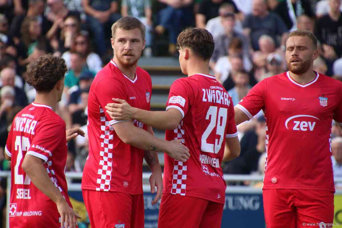 FSV Zwickau siegt vor Rekordkulisse in Dresden