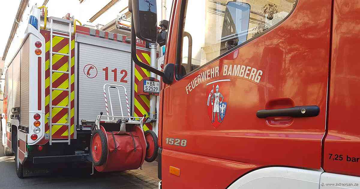 Feuerwehreinsatz in Bamberg: Person sperrt sich aus - dann raucht es