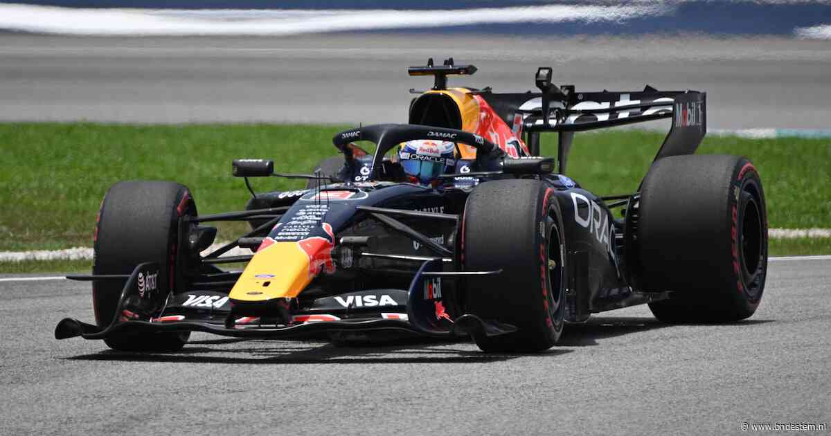 Zo laat komt Max Verstappen in actie tijdens de Grand Prix van Bahrein in Maleisië, waar hij vanaf pole start