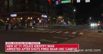 Alamance County man arrested after gunfire reported near UNC campus