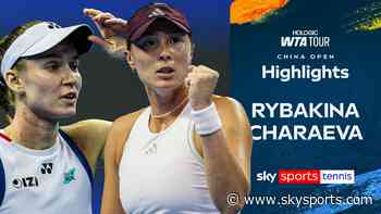 Charaeva stuns Rybakina in first game as World No.1