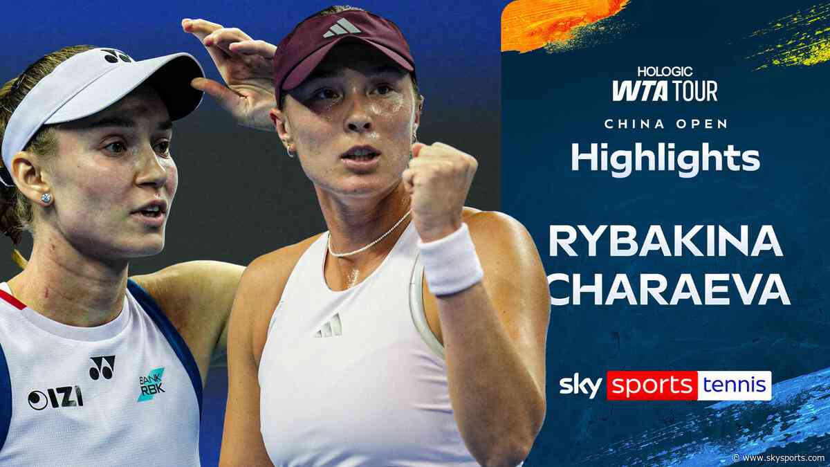 Rybakina suffers shock defeat to World No 118 Charaeva at China Open