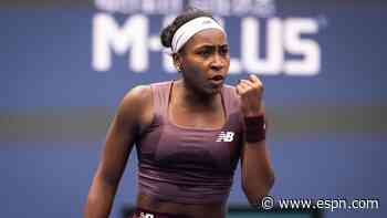 Gauff wins first match since US Open; No. 1 Rybakina out in Beijing
