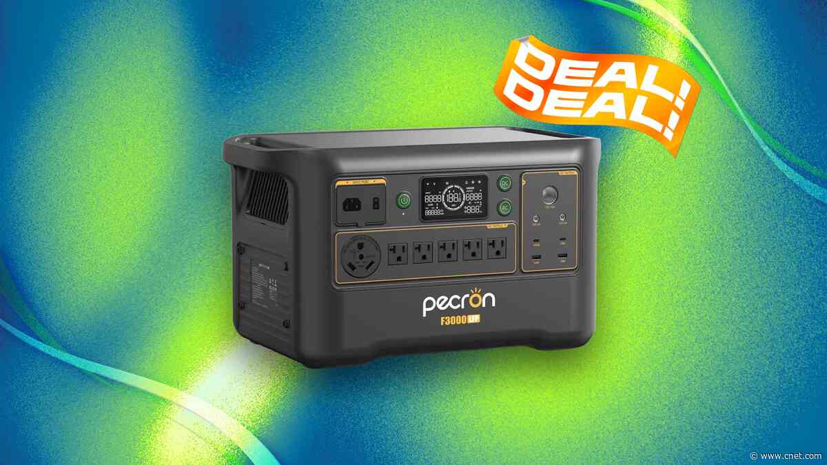 Gear Up for Outages With a CNET-Exclusive Discount on the Pecron F3000LFP Power Station