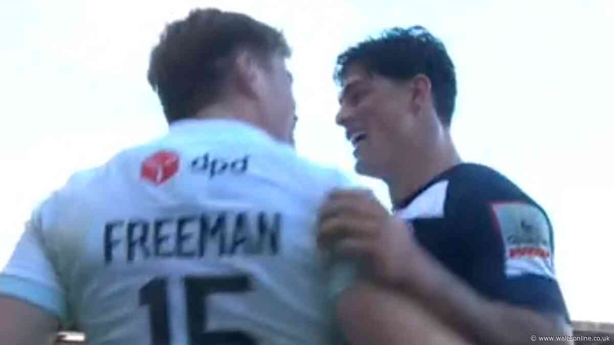 Louis Rees-Zammit mocks Henry Pollock, confronts England star and rips apart champions