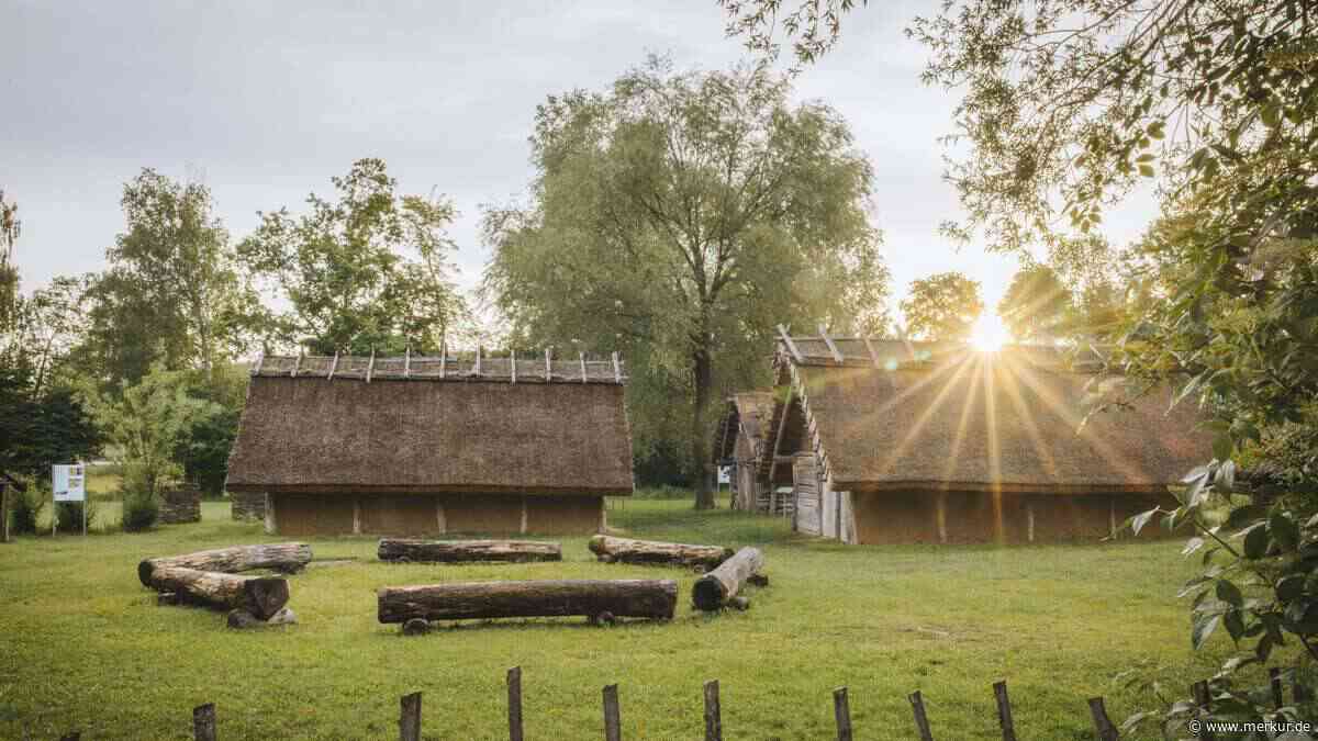 In die Vergangenheit eintauchen: Steinzeitdorf befindet sich nur eine Stunde von München entfernt