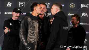 Ben Whittaker vs. Conor Wallace LIVE: Latest updates, results and analysis