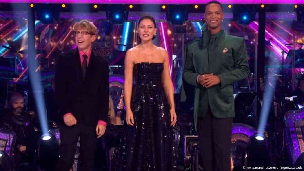 Strictly fans buzzing as famous footballer spotted showing support moments into Movie Week
