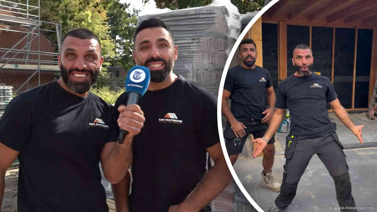 Virale bouwvakker zoekt confrontatie met K-1-legende Melvin Manhoef: 'Je weegt minimaal 110 kilo'