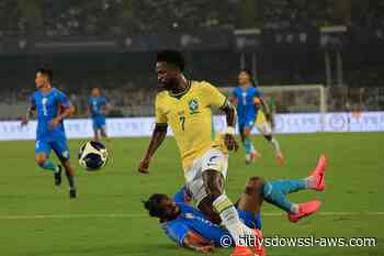 Brasil golea a la India 4-0 en el primer enfrentamiento de su historia