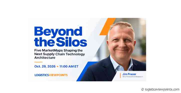 Webinar: Five MarketMaps. One Emerging Supply Chain Technology Architecture